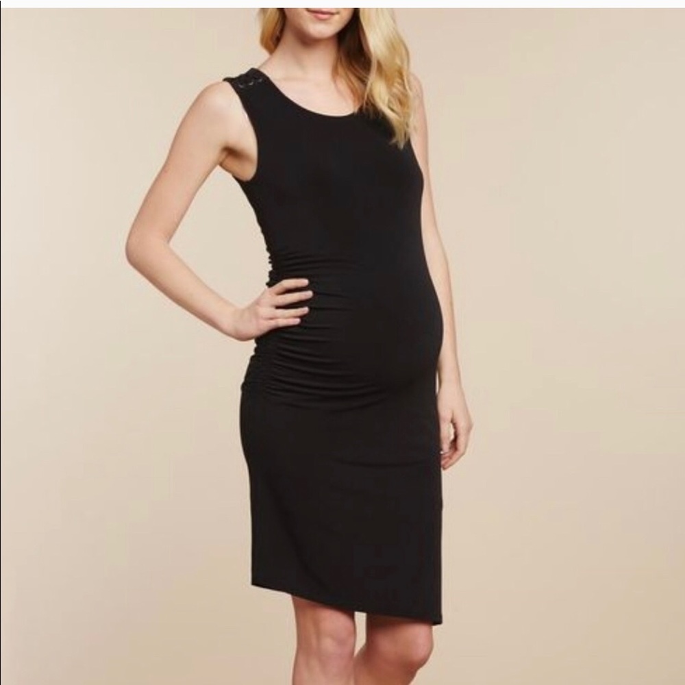 Jessica Simpson Hardware Detail Maternity Dress